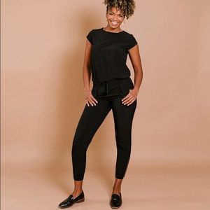 Albion Fit Medium Black Jumpsuit